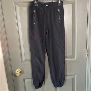 Athleta Black Kids Jogger Pants with Zipper Pockets